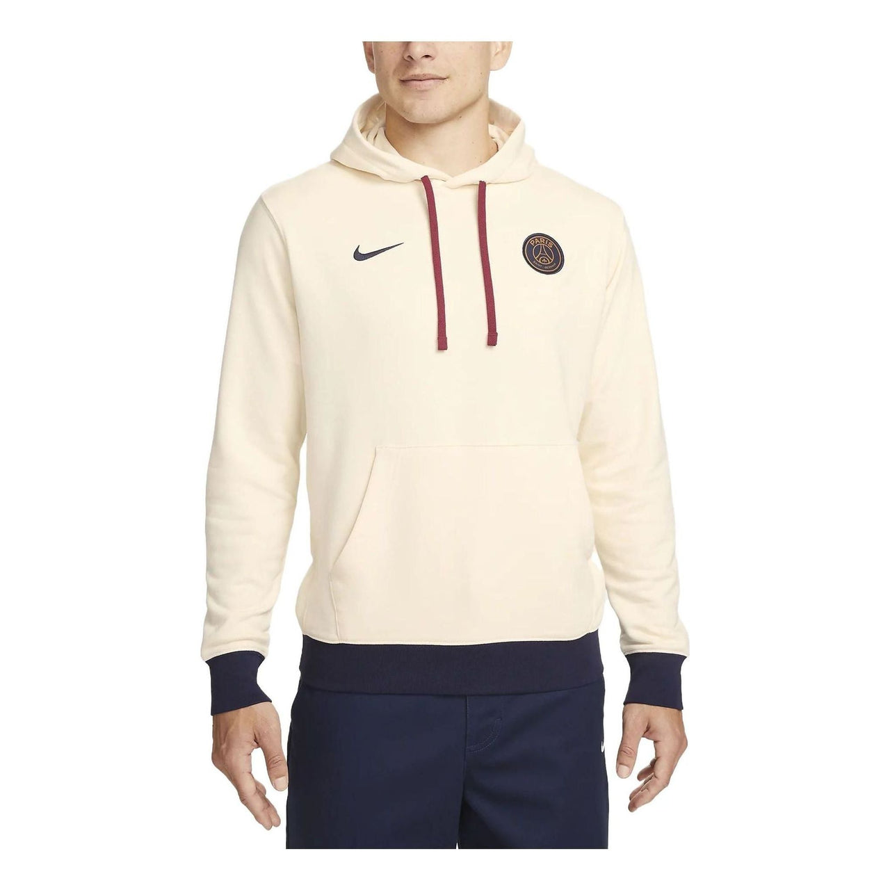 Nike Paris Saint-Germain Club Fleece Hoodie 'Beige' DV4963-113