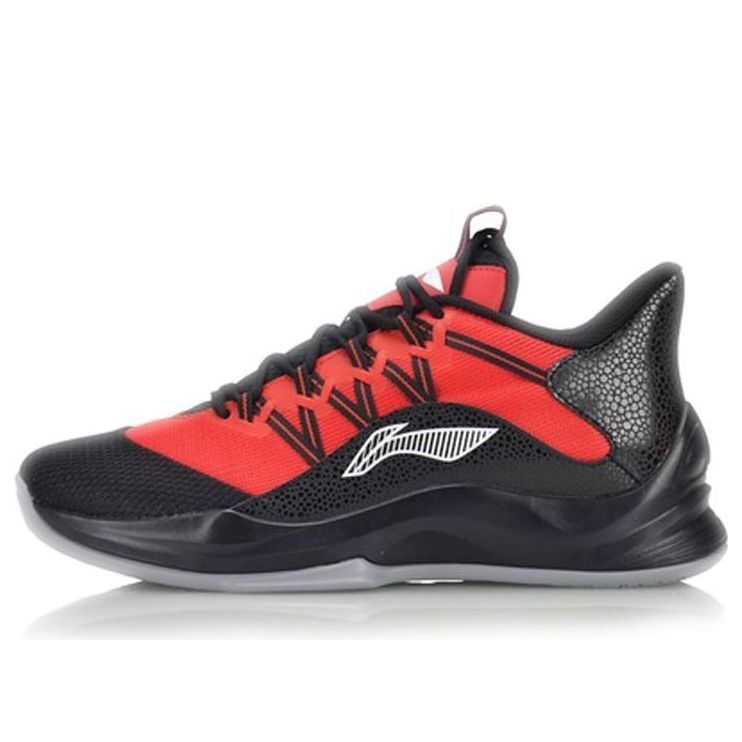 Li-Ning Shock Absorption Basketball Professional Shoe Red ABAQ009-1
