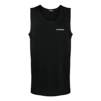 Balenciaga Loose Tank Top 'Black' 697880TMVM31070