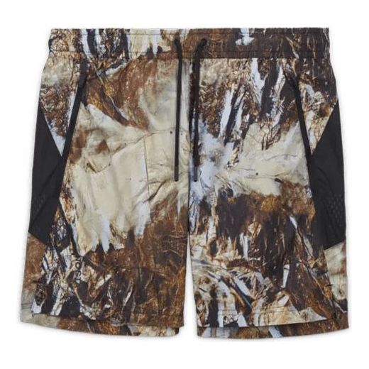 Nike x NOCTA Drake Running Camo Shorts Asia Sizing 'Brown' FJ3011-010