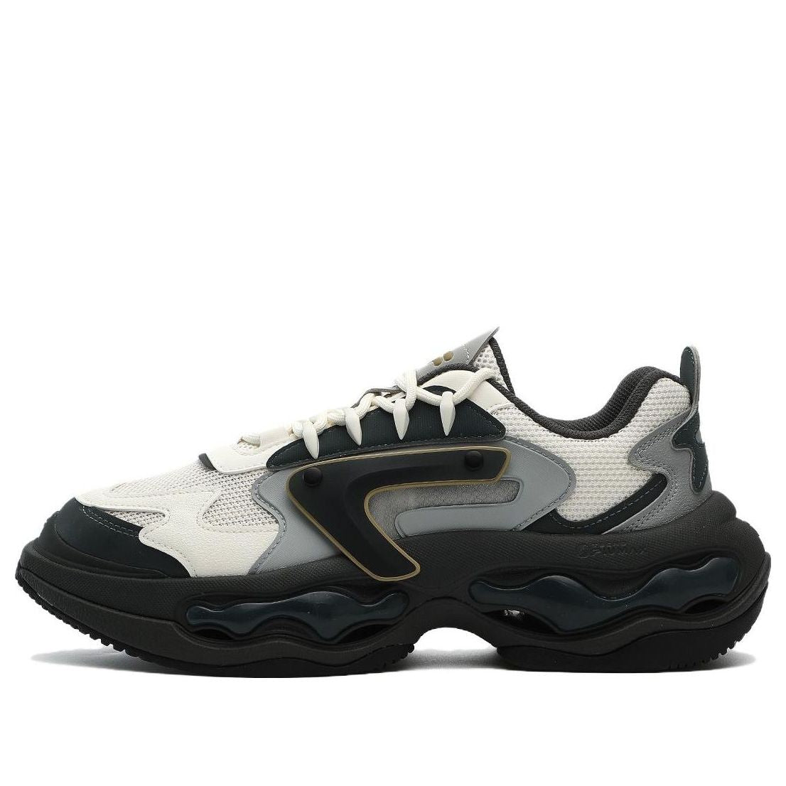 FILA FUSION Vintage Daddy Shoes 'Black White' T12M331105FSL