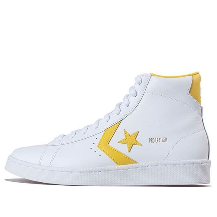 Converse Pro Leather High 'White Amarillo' 166812C