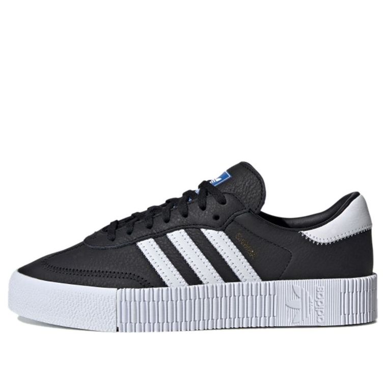 (WMNS) adidas Sambarose 'Black White' FV0766