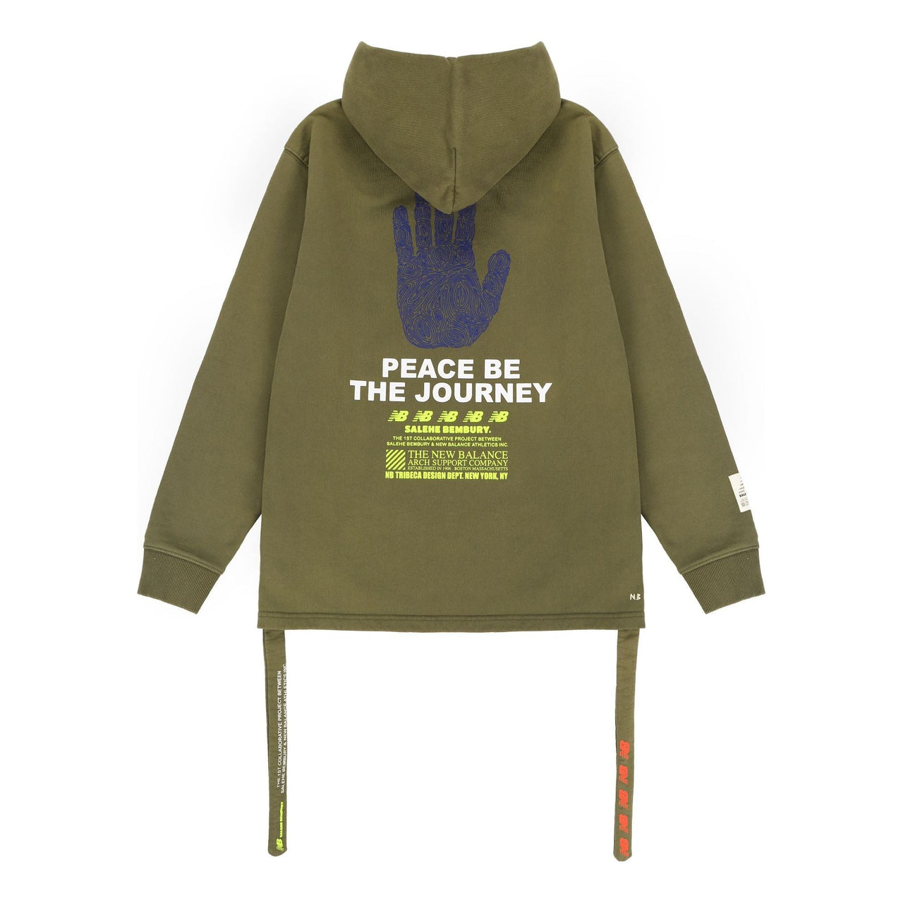 New Balance x Salehe Bembury Unisex Printing Green MT11567-OLG
