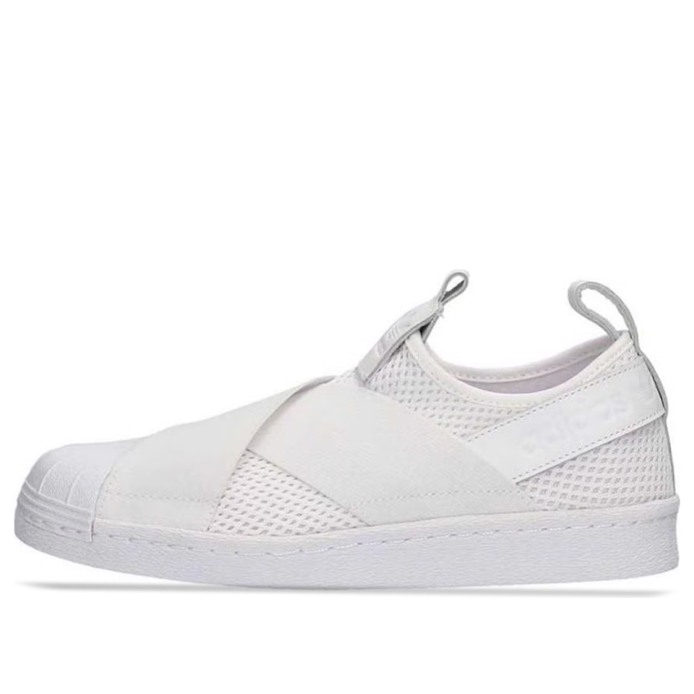 (WMNS) adidas originals Superstar Slip on 'White' BY2885