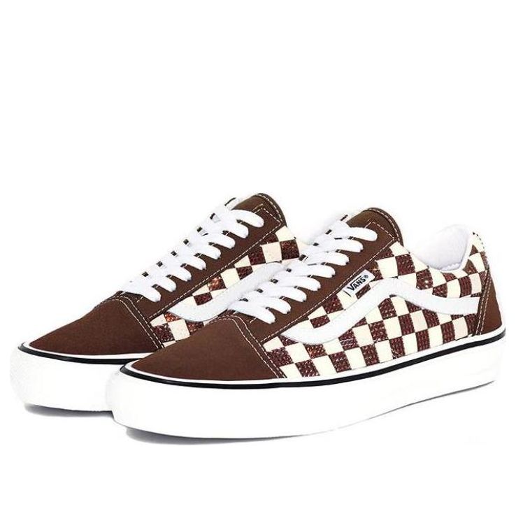 Vans Old Skool x Supreme x Swarovski 'Brown' VN0A5KRXBRO