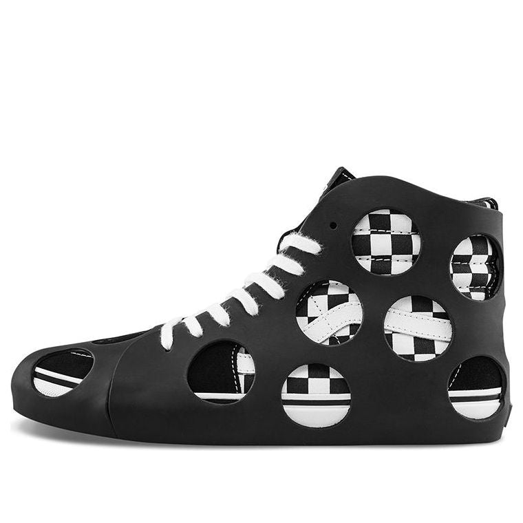 Vans SK8-HI Cage VLT LX 'Polka Dot Checkered - Black' VN0A5FBW2UG