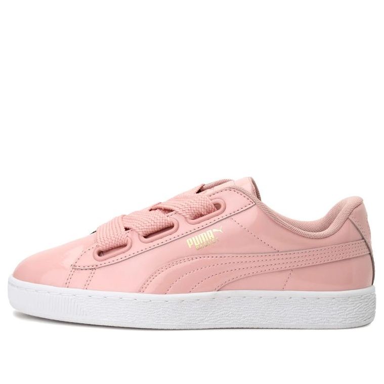 (WMNS) PUMA Basket Heart Patent 'Peach Beige' 363073-11