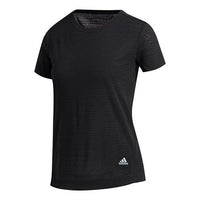 (WMNS) adidas Bonus Loose Short Sleeve Black GJ2757