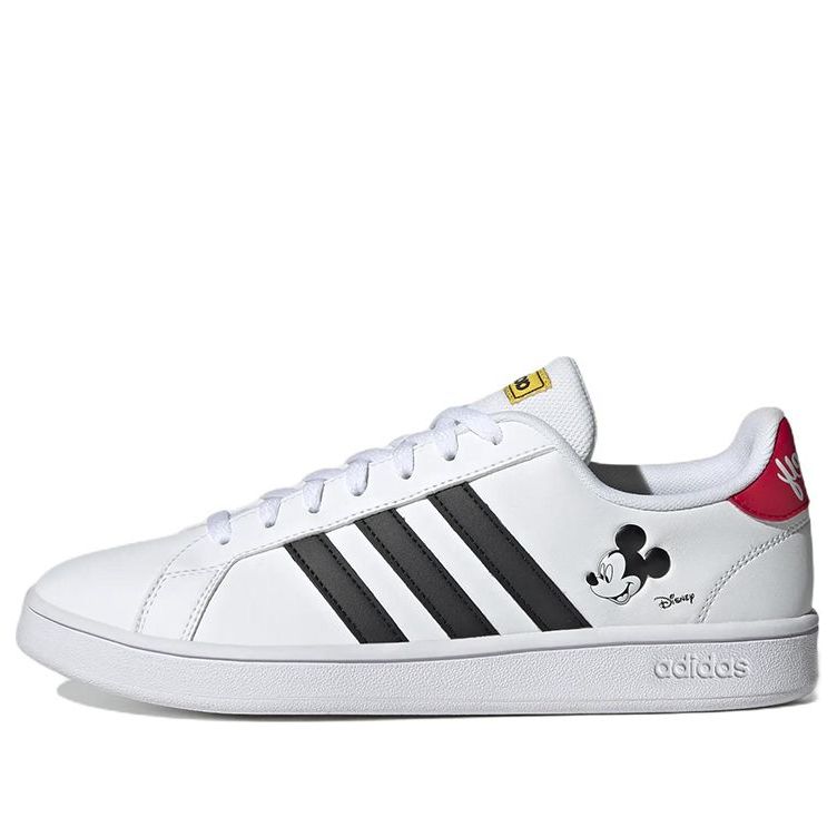 adidas neo Grand Court 'White Black Red' GZ4645