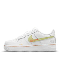(GS) Nike Air Force 1 LV8 'White Green Orange' DN8000-100
