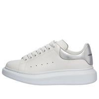 (WMNS) Alexander McQueen Oversized Shoes 'Cream White Silver' 718232WICGI9071