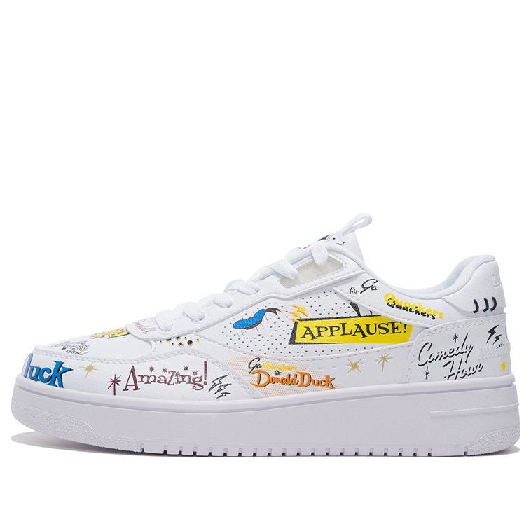 Li-Ning Classic Skateboarding x Disney 'White' AGCS145-4