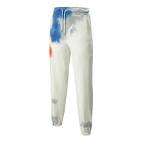 PUMA MMQ Tie Dye Sweatpants 'White' 539580-02