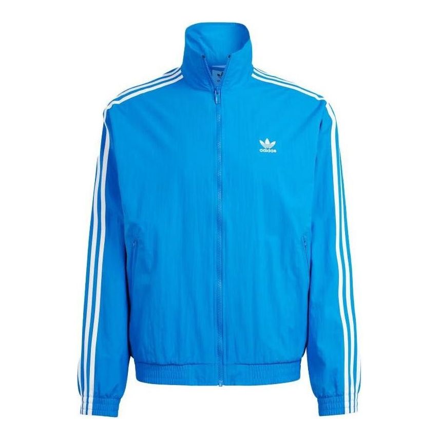 adidas Adicolor Woven Firebird Track Top Asia Sizing 'Blue' IT2496