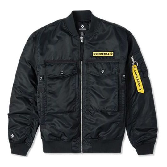 Converse Military Pack Ma-1 Bomber Jacket 'Black' 10023761-A03