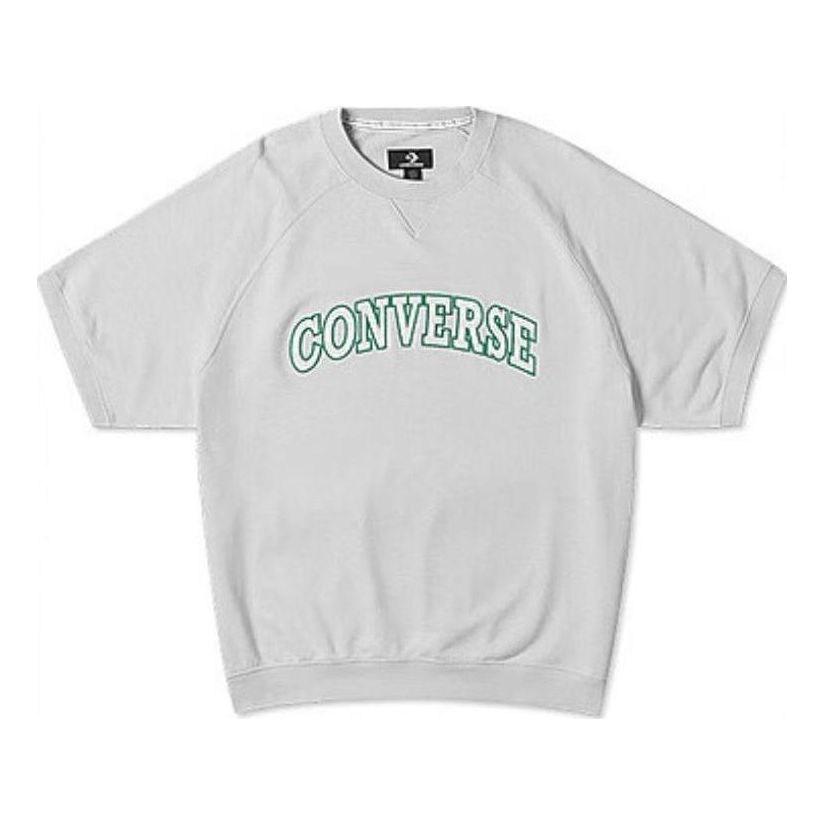 Converse Retro Chuck Crew Fossilized T-shirt 'Grey' 10026428-A03