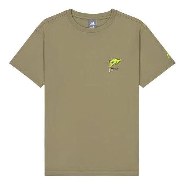 New Balance Flag Graphic T-Shirt 'Grey' AMT41361-CGN