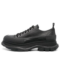 Alexander McQueen Tread Slick Canvas Sneakers 'All Black' 705662WHZ621081