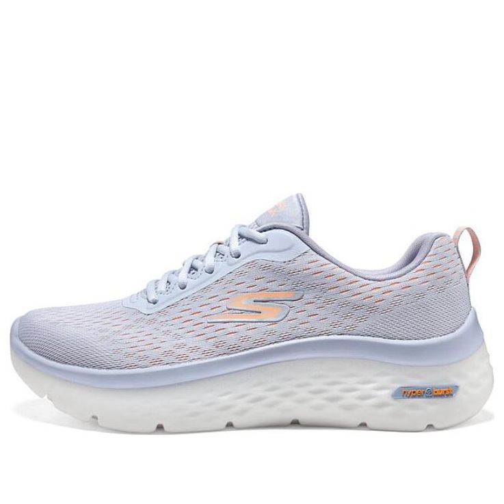 (WMNS) Skechers Go Walk Skechers Hyper Burst 'Blue White' 124275-BLU