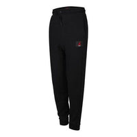 Air Jordan Flight Casual Sports Knit Bundle Feet Long Pants Black BQ7967-010