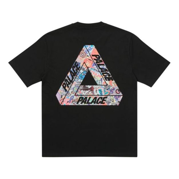 Palace Tri-Sticker Pack Logo T-Shirt 'Black' P21TS106