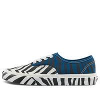 Vans Unisex Authentic Animal Low-Top Sneakers White/Black/Blue VN0A5KRDASQ