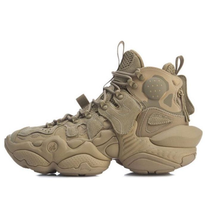 Li-Ning 2019 New York Fashion Week 2020 ACE 'Khaki ' AGBP091-1