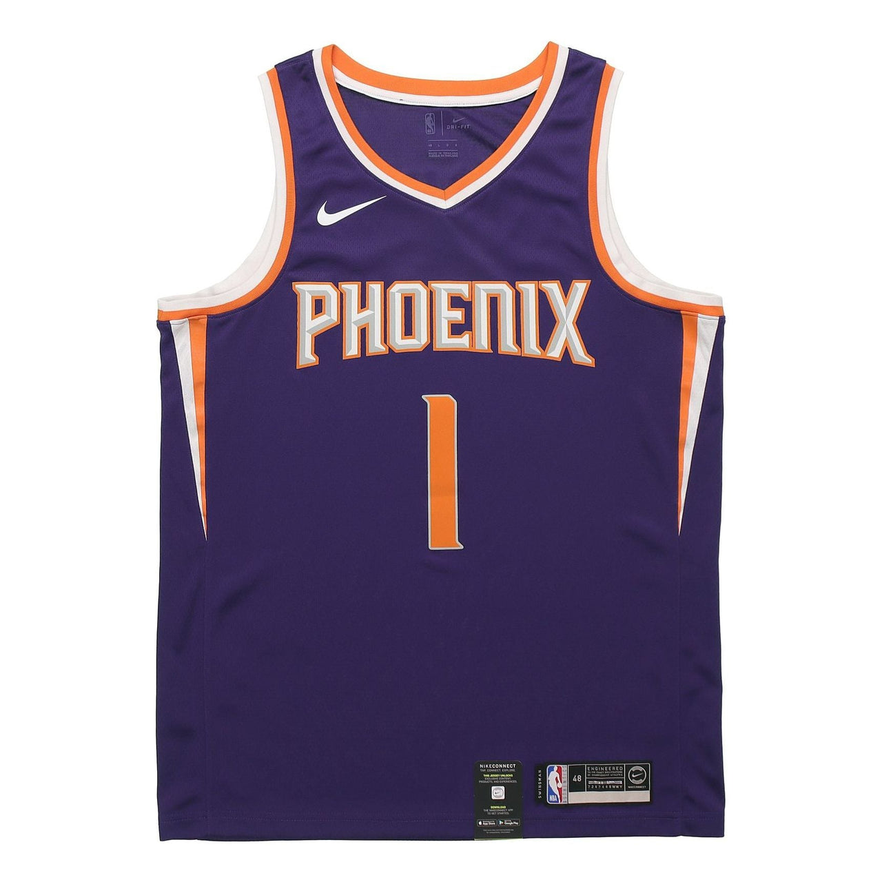Nike Devin Booker Maillot Icon Edition Swingman Phoenix Suns Purple 864503-568