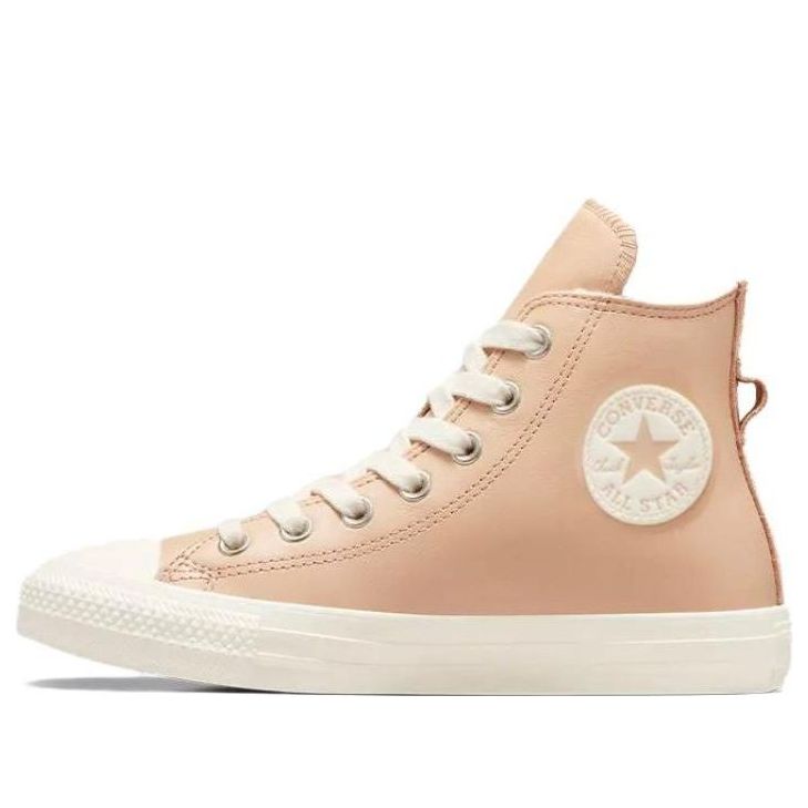 (WMNS) Converse Chuck Taylor All Star Leather Faux Fur Lining 'Pink' A07945C