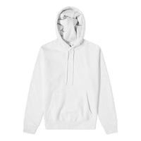 Men's Nike Small Logo Embroidered Solid Color Pullover Long Sleeves Hooded Sports White CV0552-121