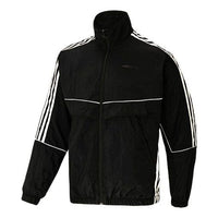 adidas neo M Brlv Jk Stripe Sports Jacket Black H59454