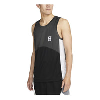 Nike Dri-fit Starting 5 Basketball Jersey 'Black Grey' DQ5829-070