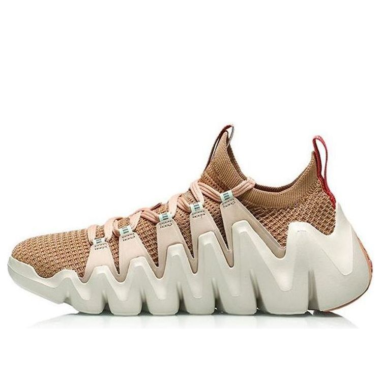 (WMNS) Li-Ning Crazy Run Flex 'Light Brown Beige' ARKR008-3