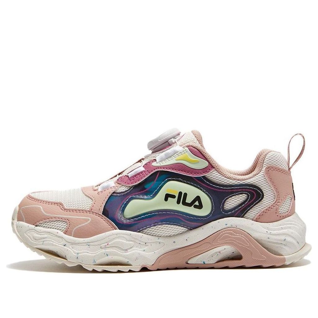 (GS) FILA Sportswear Running Shoes 'Pink White' K15G342504FMB