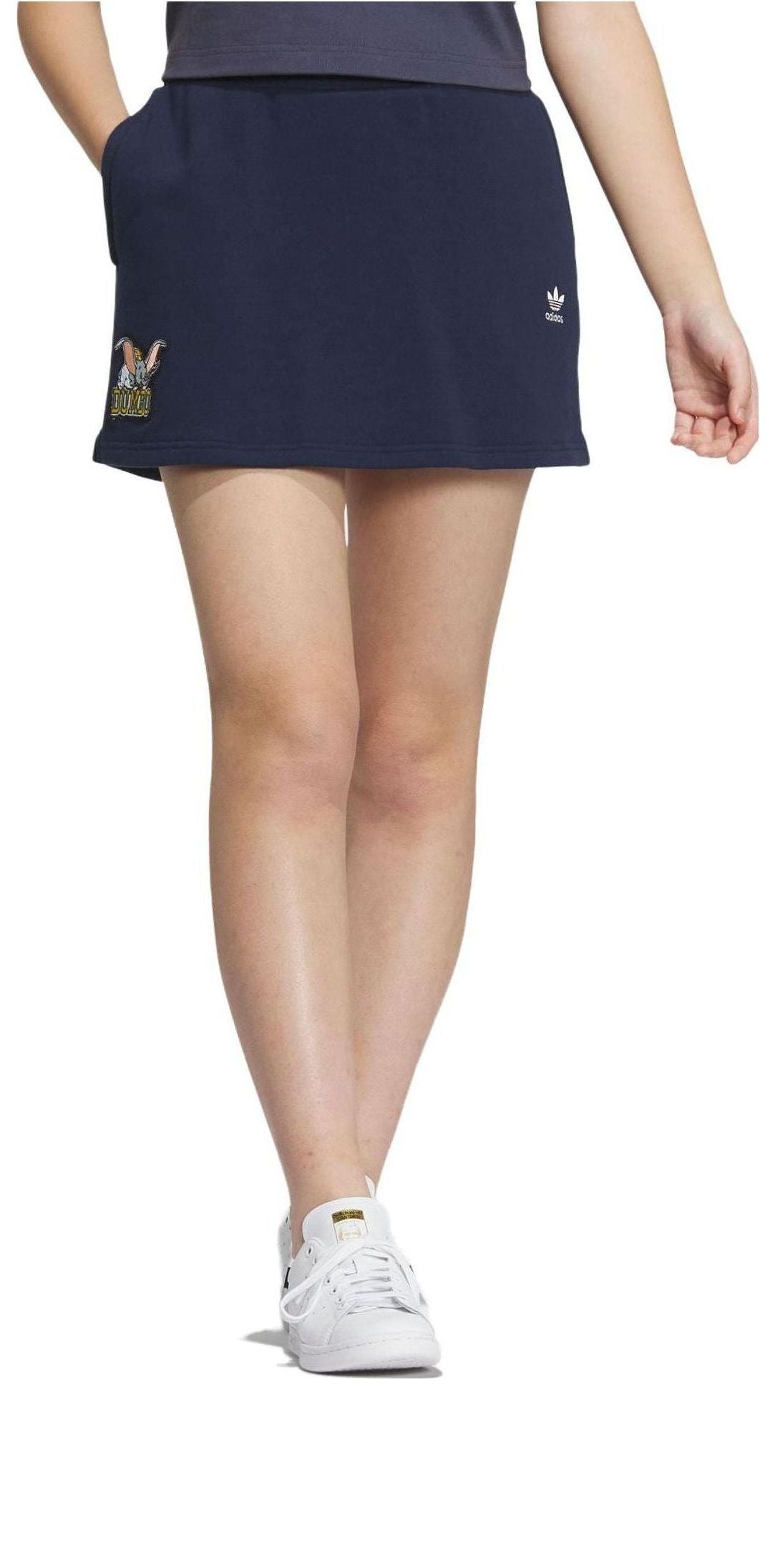 (WMNS) adidas originals x Disney Dumbo Skirt 'Navy Blue' IN1038