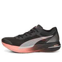 (WMNS) PUMA Deviate Nitro Carbon 'Black Carnation Pink' 377091-01