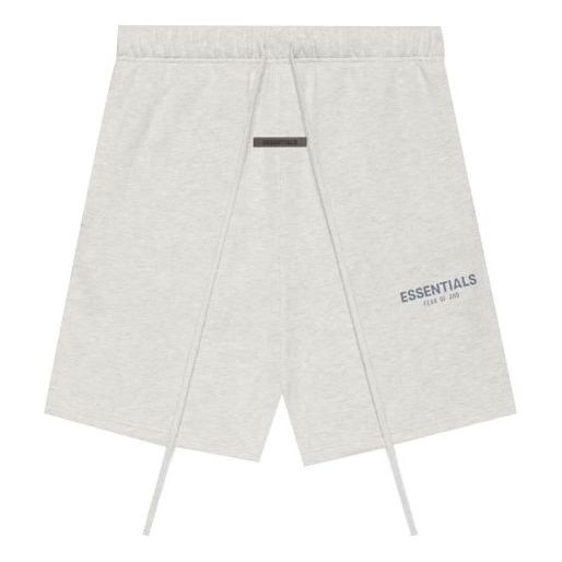 Fear of God Essentials SS21 Sweatshort 'Light Heather Oatmeal' FOG-SS21-603