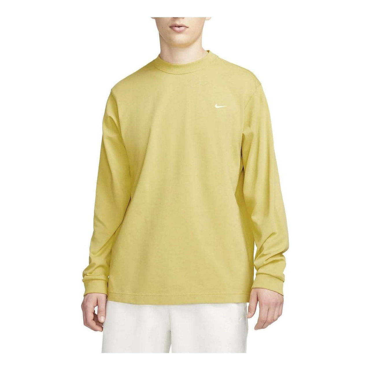 Nike Solo Swoosh Long-Sleeve Top 'Yellow' DX0885-700