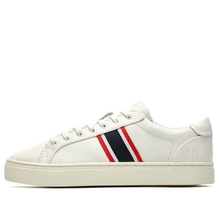 (WMNS) FILA Low-Top Sneakers 'White Red Black' F12W211205FSW