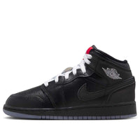 (GS) Air Jordan 1 Mid SE 'Black Metallic Reimagined' HV5180-010