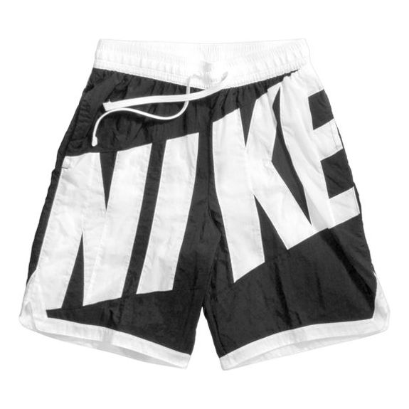 Nike Throwback Woven Basketball Shorts Men Black AT3165-010