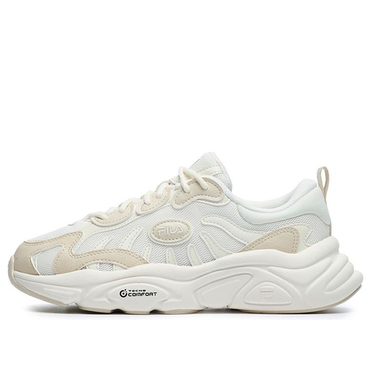(WMNS) FILA Keppler Sneakers 'White Beige' F12W232129FWG