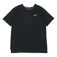 (WMNS) Nike Dri-Fit Tailwind Short Sleeve Running 'Black' 890192-010