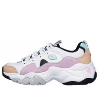(WMNS) Skechers D'Lites 3.0 'White Pink' 12955-WPKB