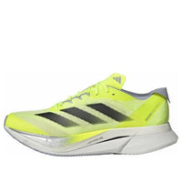 adidas Adizero Boston 12 'Lucid Lemon Core Black Silver Metallic' JQ2553
