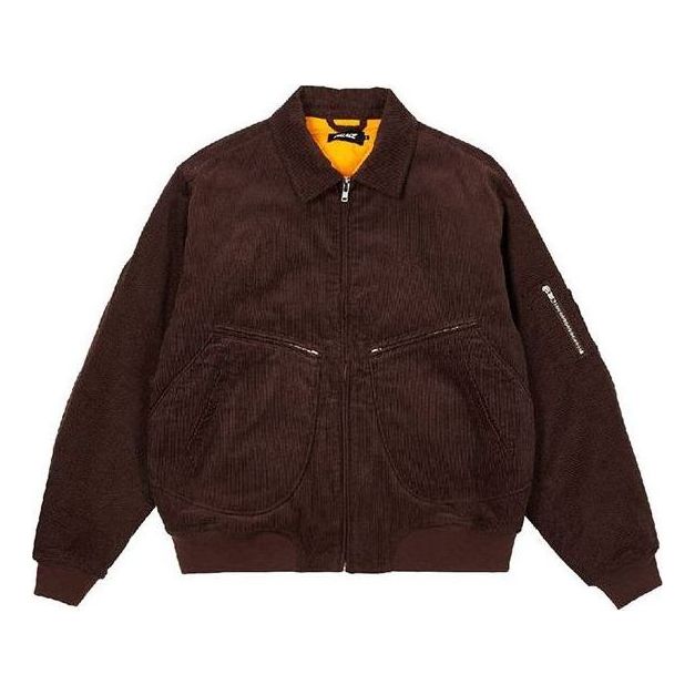 Palace SS23 Cord Ma-1 'Brown' P23JK004