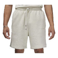 Air Jordan Wordmark Fleece Shorts 'Oatmeal Heather' FJ0701-141