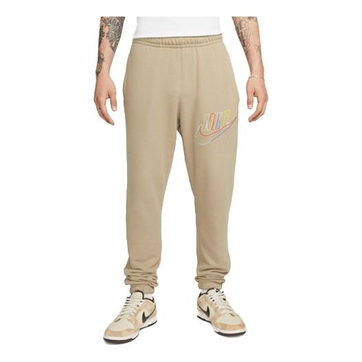 Nike Club Fleece French Terry Pants 'Khaki' DX0800-247