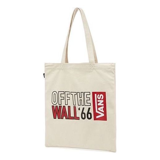 Vans AP Mid Light Tote Bag 'Beige Red Black' VN0A4UQ27VJ1